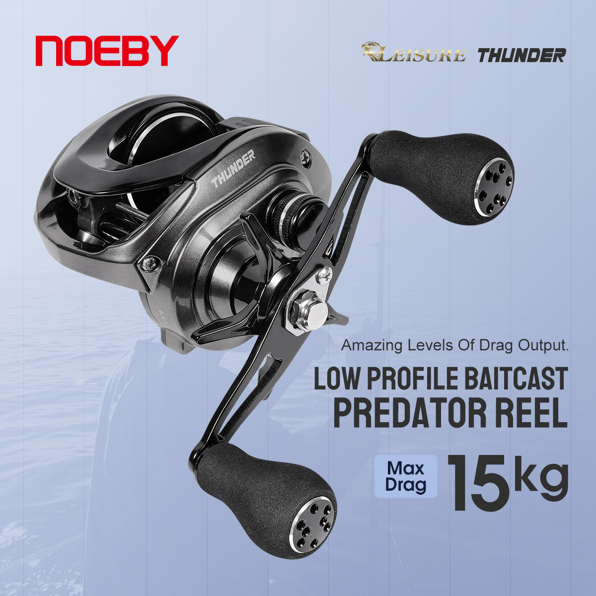 Abu Garcia Reel Max - Noeby Baitcasting Reel Магнитная тормозная система
