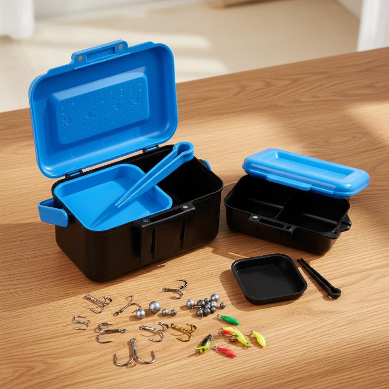 Fishing Hook Box - Портативный рыболовный органайзер на пояс для