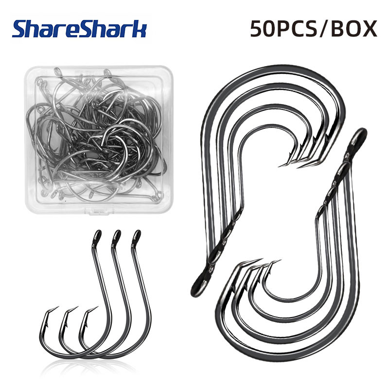 Fishing Hook Circle - ShareShark 50 шт./кор. 7384 крючки для