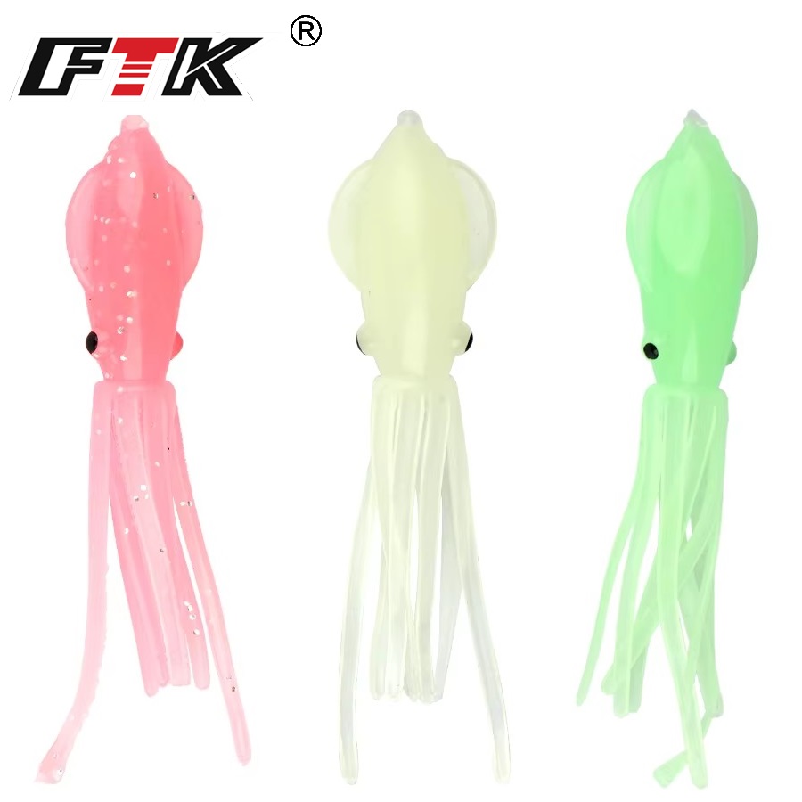 Fishing Hook Jig - FTK 1-5 шт. приманки для кальмара,