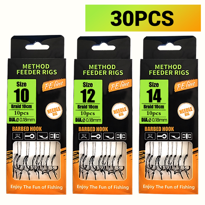 Оснастки для ловли карпа, пред – обзор и цена Fishing Hook Assortment