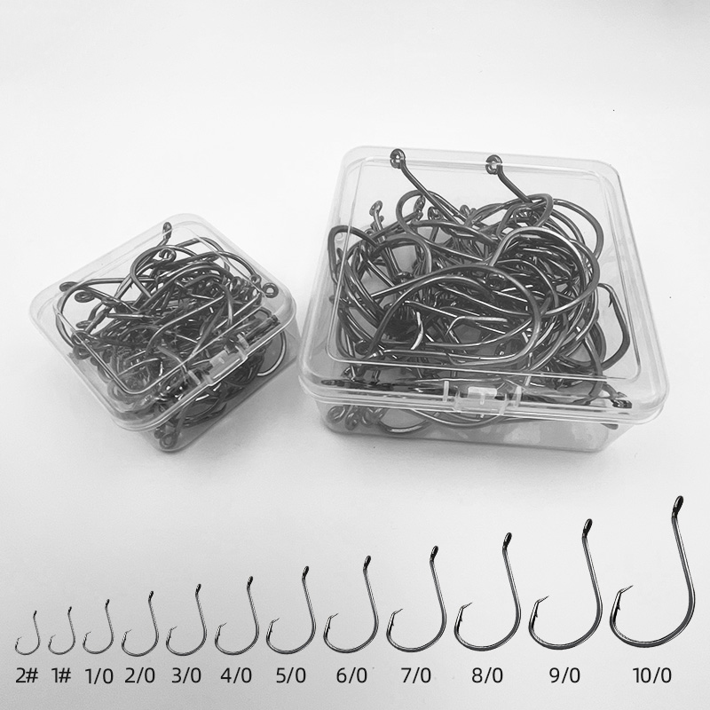 ShareShark 50 шт./кор. 7384 кр – обзор и цена Fishing Hook Circle