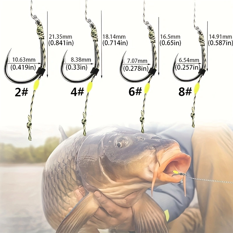 Набор для карповой ловли YOTO, – обзор и цена Fishing Hook Assortment