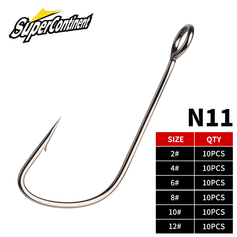 Суперконтинент 2 # -12 #   10  – обзор и цена Fishing Hook Assortment